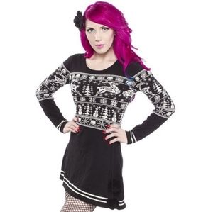 ISO sourpuss sleigh me sweater dress